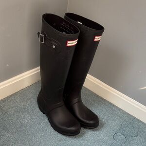 Hunter Classic Black Waterproof Boots